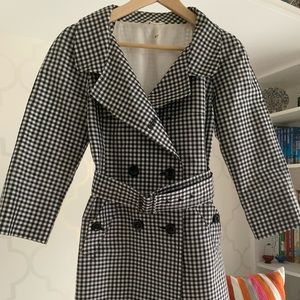 Benetton raincoat with belt